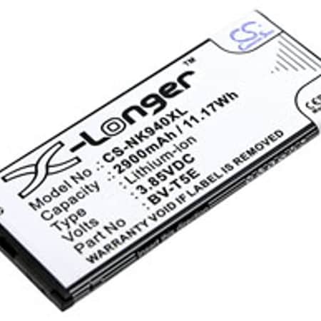 Replacement For Microsoft Bv-T5E Battery